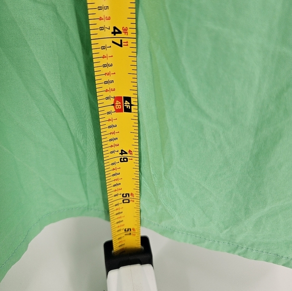 Anonyme Designers Mint Green Cotton Maxi Dress - Picture 6 of 12